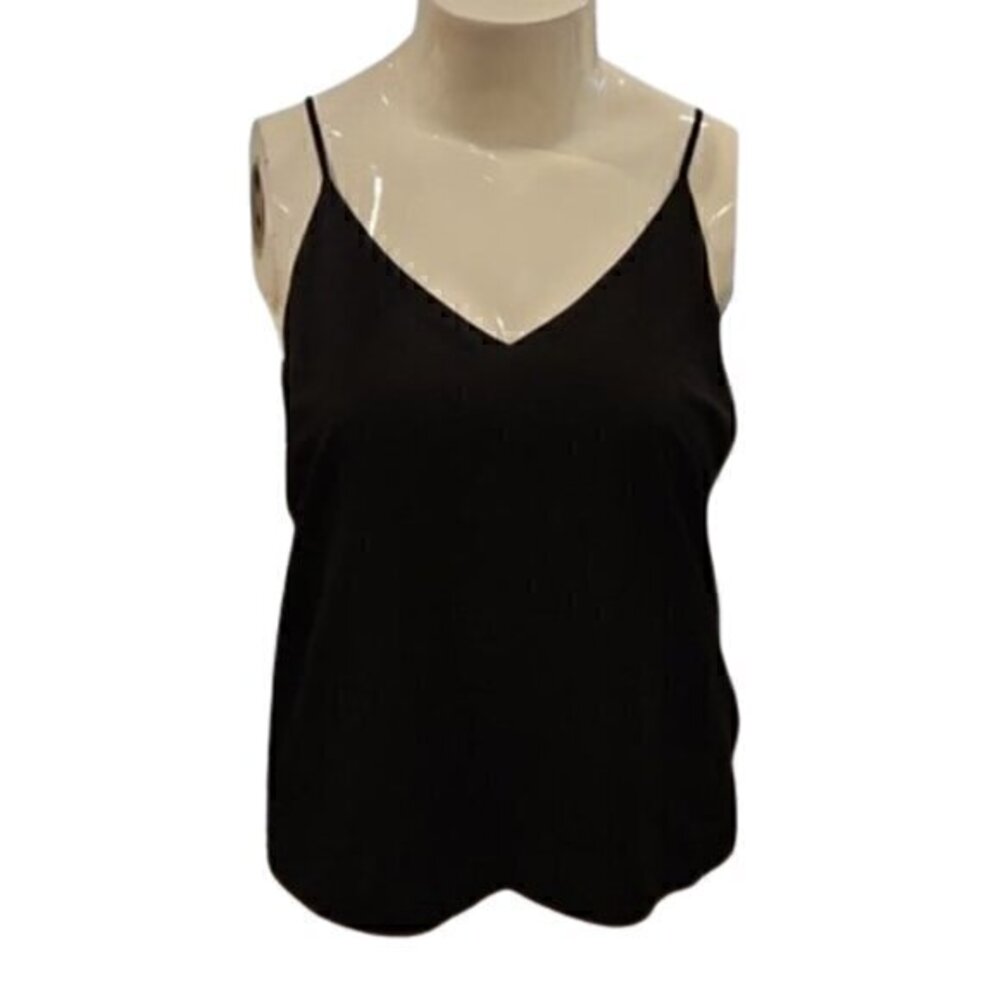 [A New Day] Black V-neck Camisole - Size L
